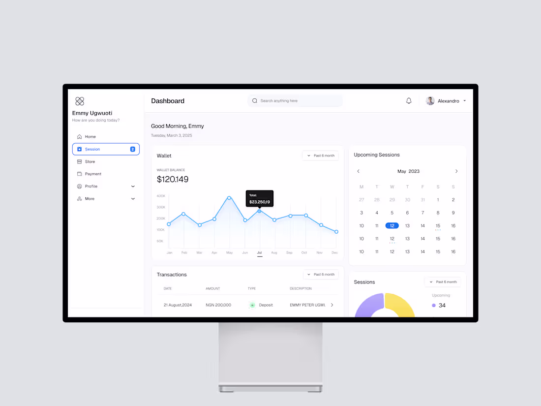 Cover image for Secured an Angel Investor While Designing Mediq’s Doctor Portal