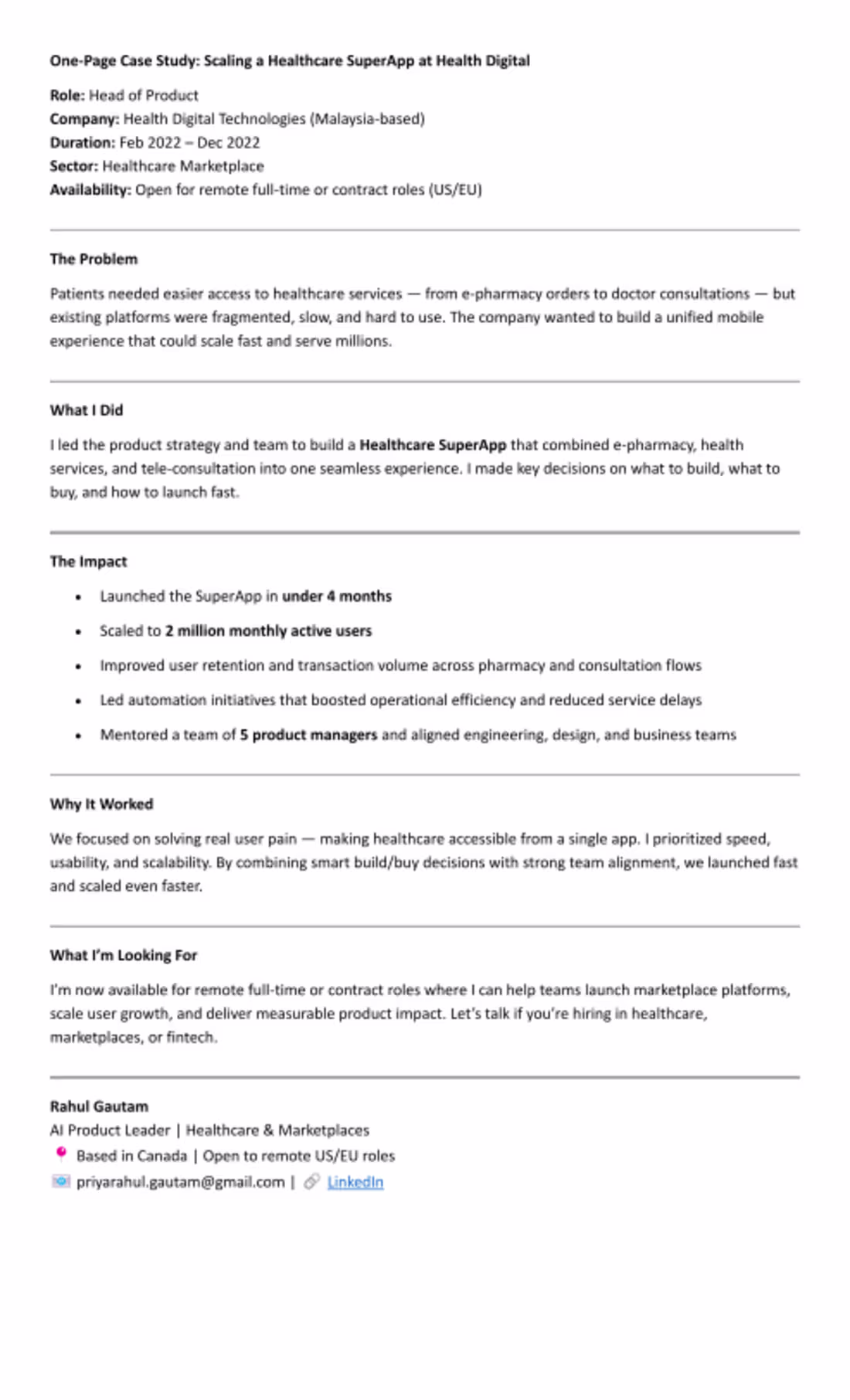 Cover image for Scaling a Healthcare SuperApp at