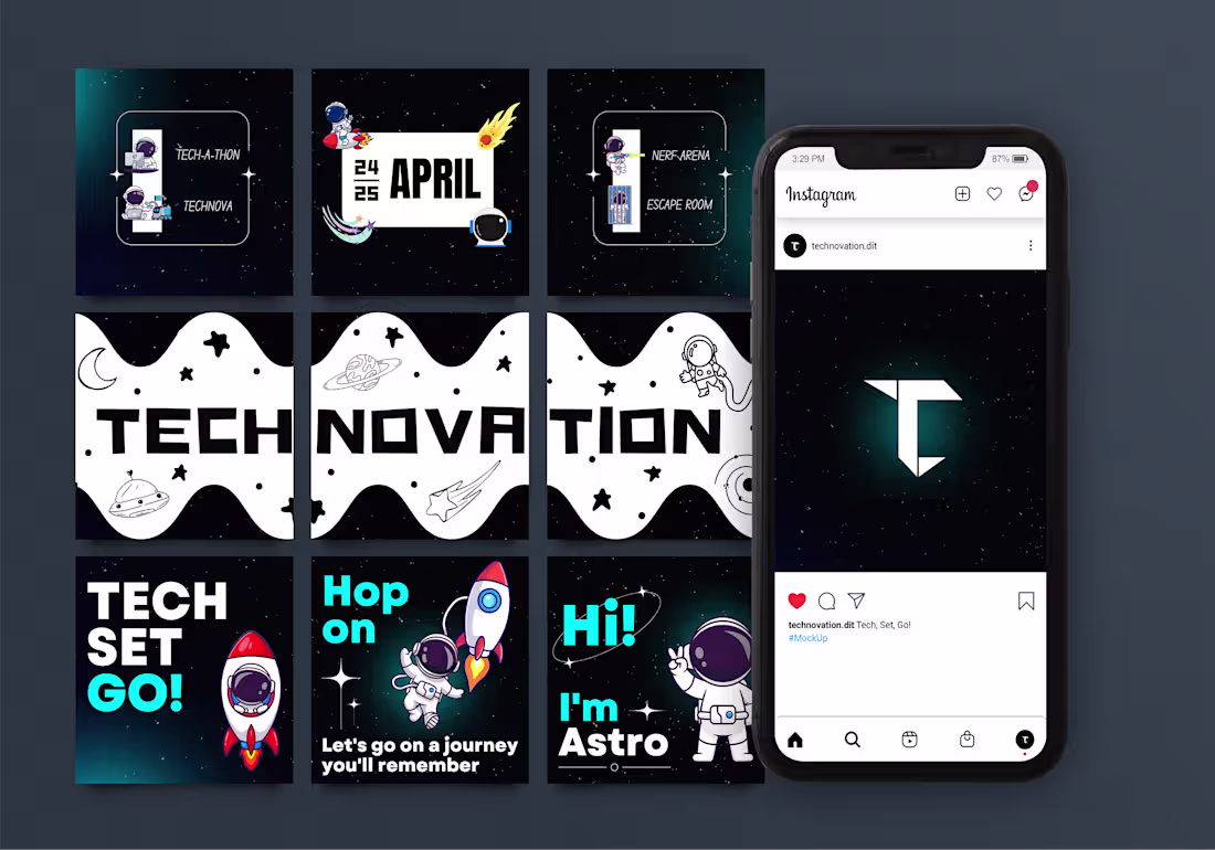 Cover image for Brand Identity: TechNovaton 
