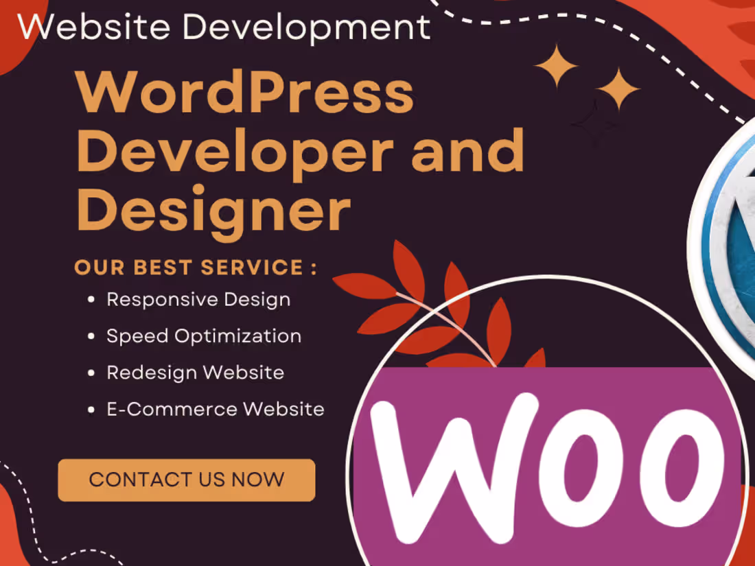 Cover image for I'm a professional WordPress deleoper and designer.