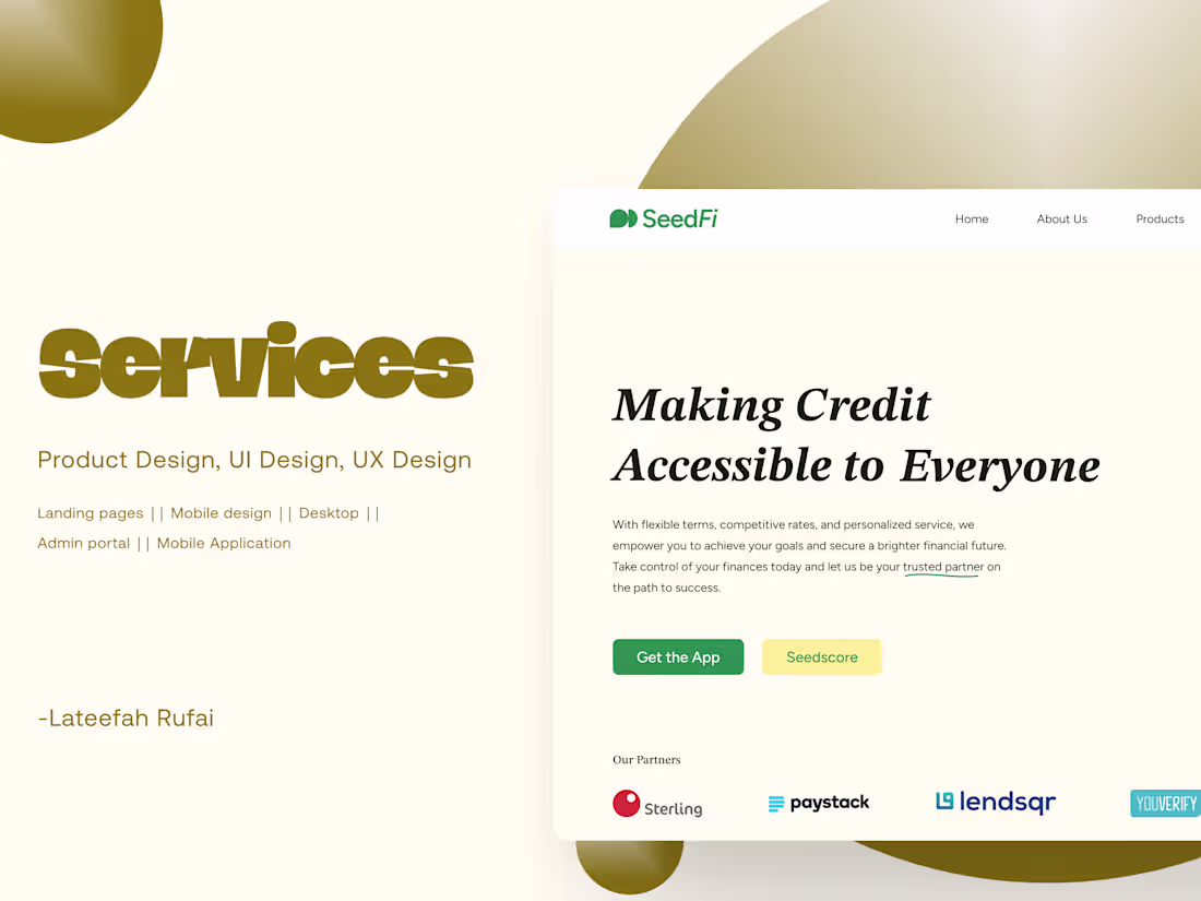 Cover image for Website design || Landing page design 