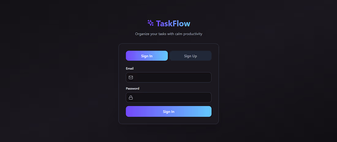 Cover image for 🔧 Project Title TaskFlow – AI-First Productivity App with A...