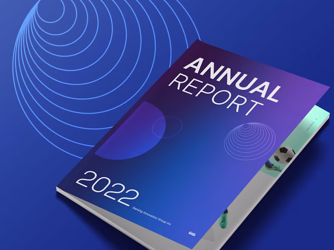 Cover image for GiG Annual and Sustainability Reports 2022