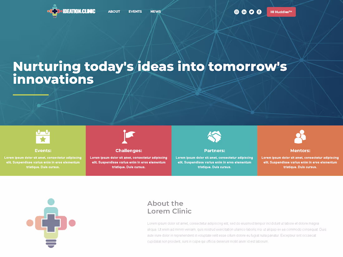 Cover image for Ideation clinic - design