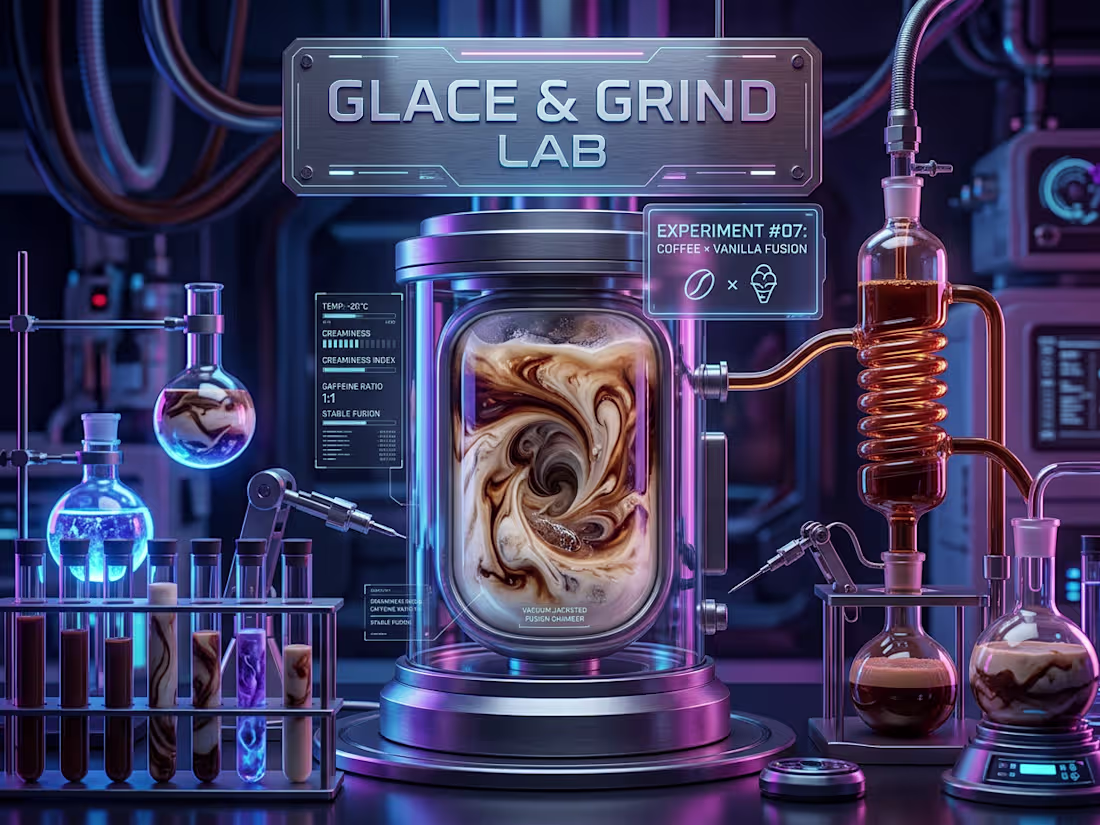 Cover image for Futuristic lab setting for ice