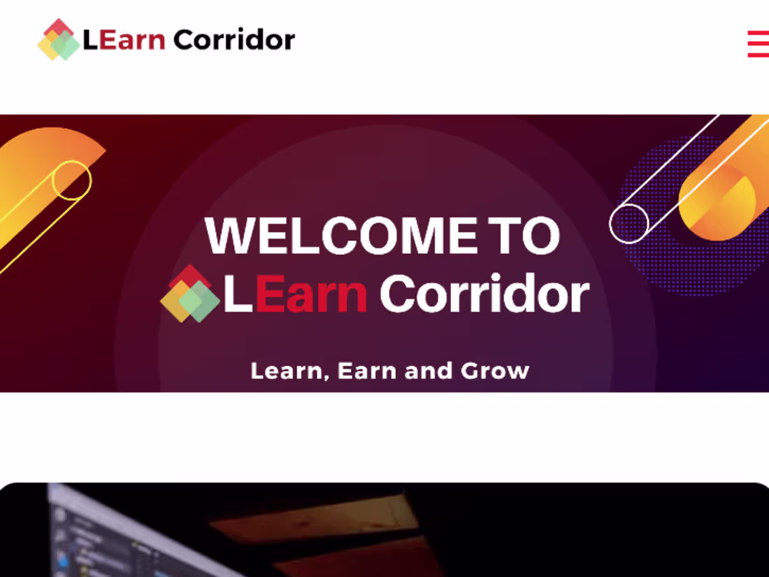 Cover image for Learn corridor