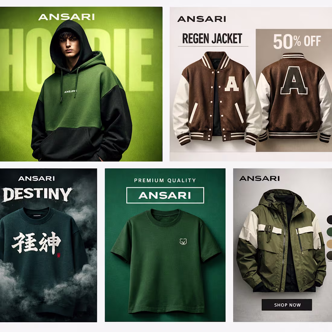 Cover image for Wear the Vision. 🏙️🧥✨
Presenting ANSARI