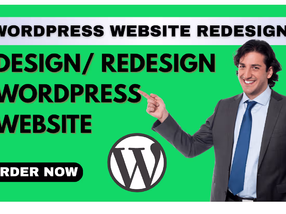 Cover image for Custom WordPress Website Design for Brands & Businesses