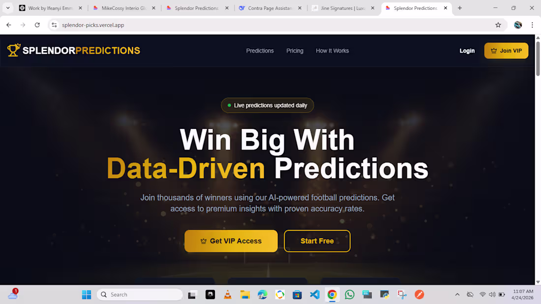 Cover image for Splendor Pick – a football betting