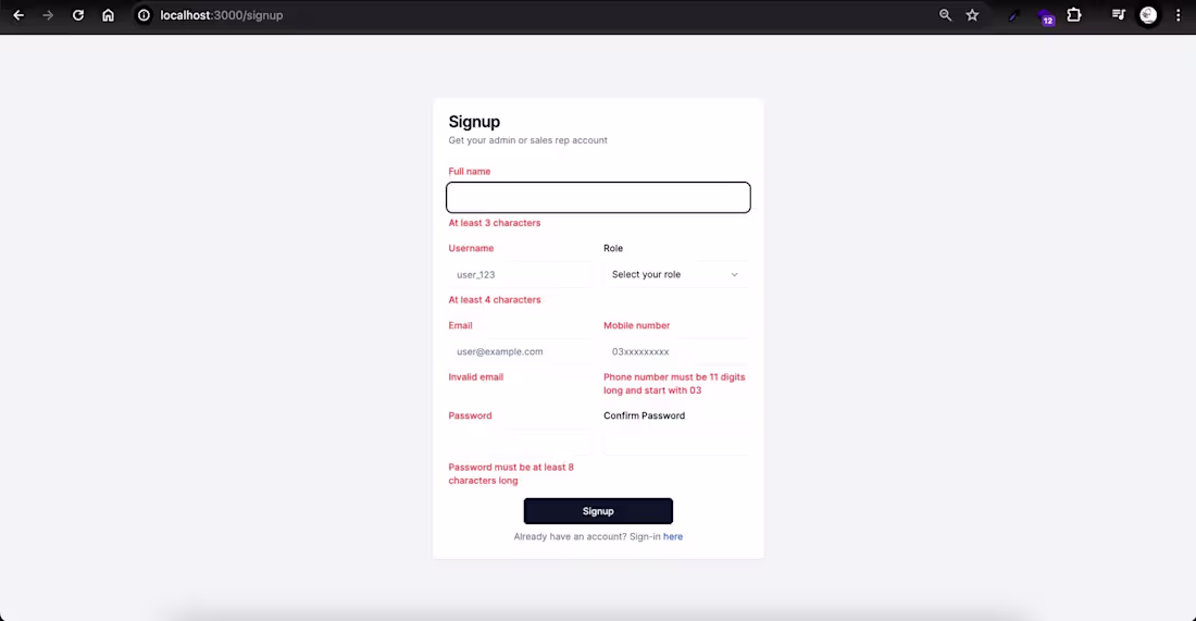 Cover image for Sales Rep Reminder System 