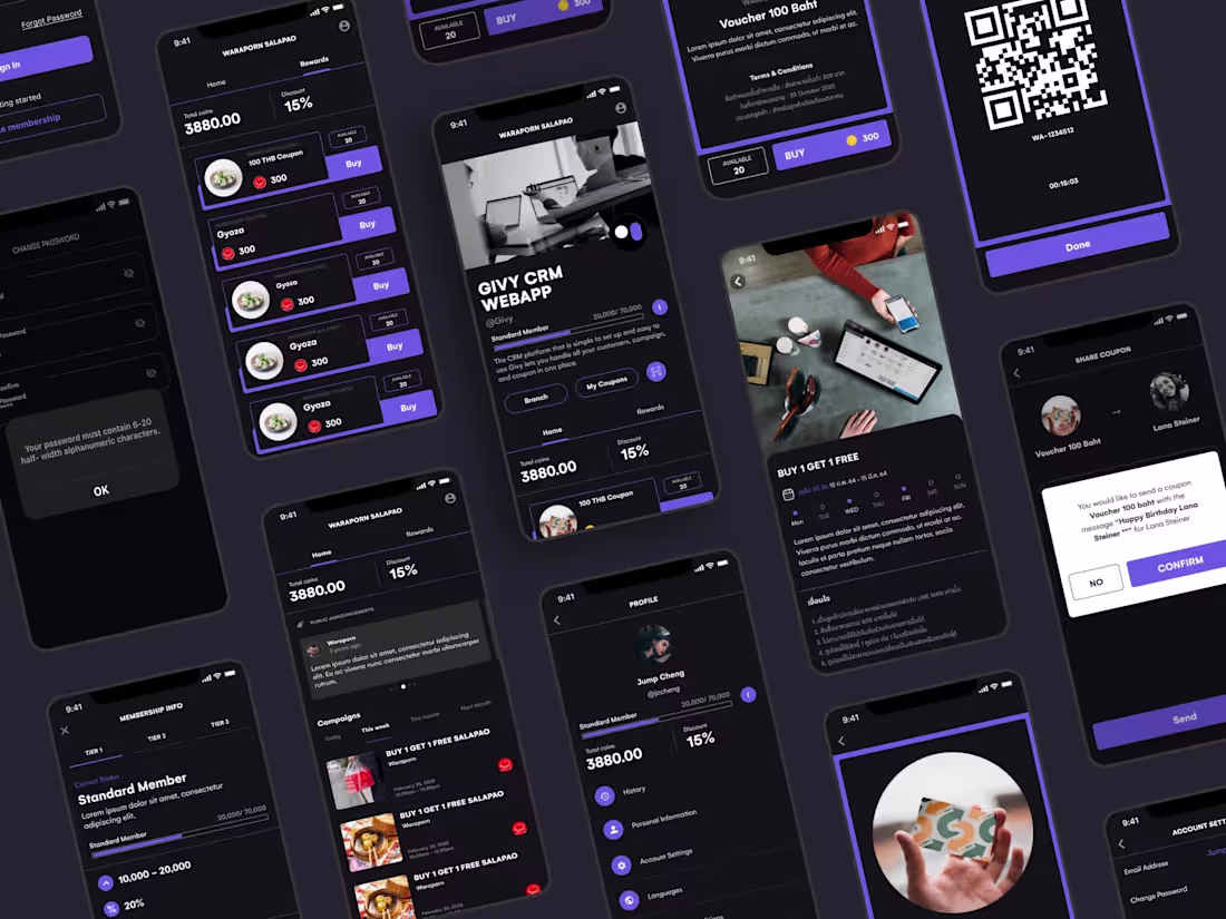 Cover image for Restaurant CRM - LIFF Web App