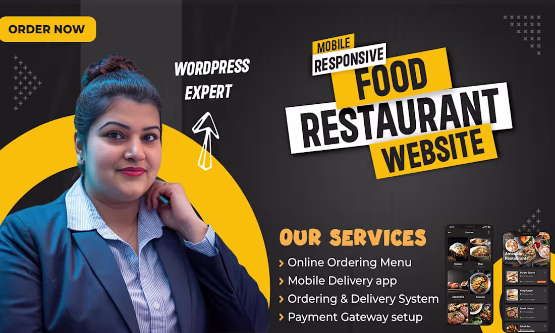 Cover image for Food / Restaurant Website