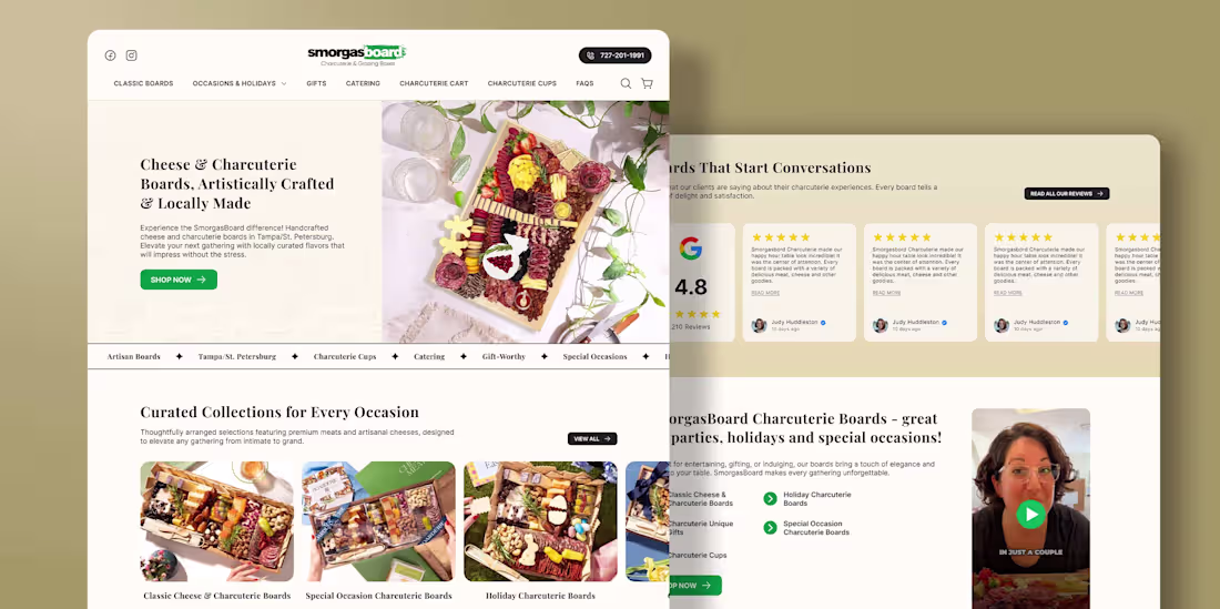 Cover image for Shopify Theme Redesign for Smorgasboard