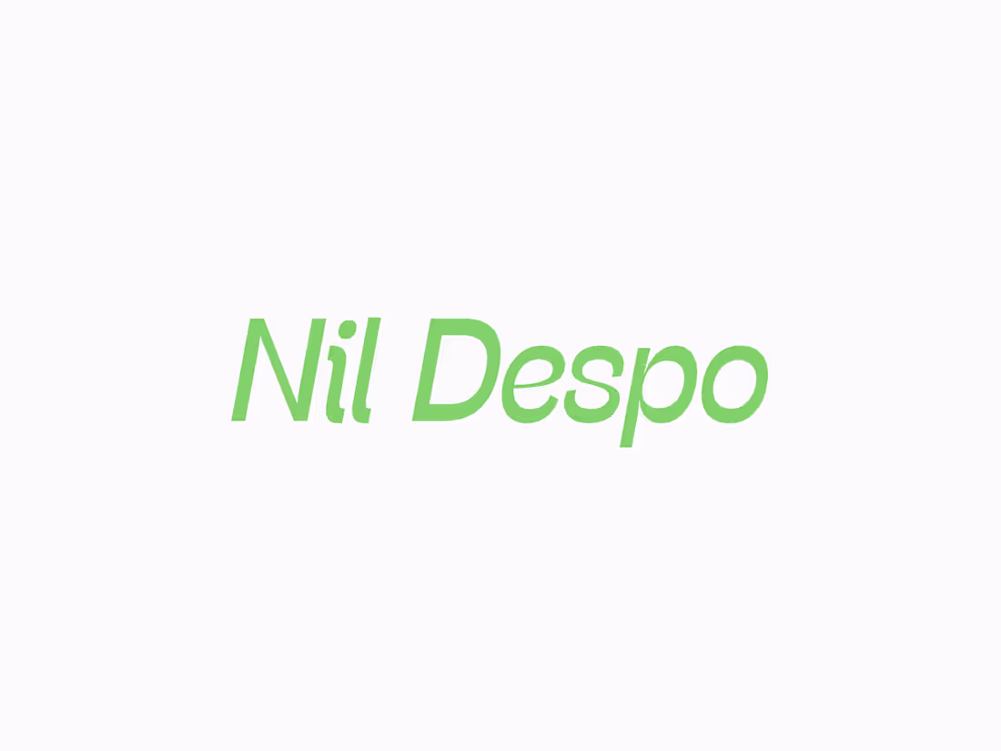 Cover image for Nil Despo
