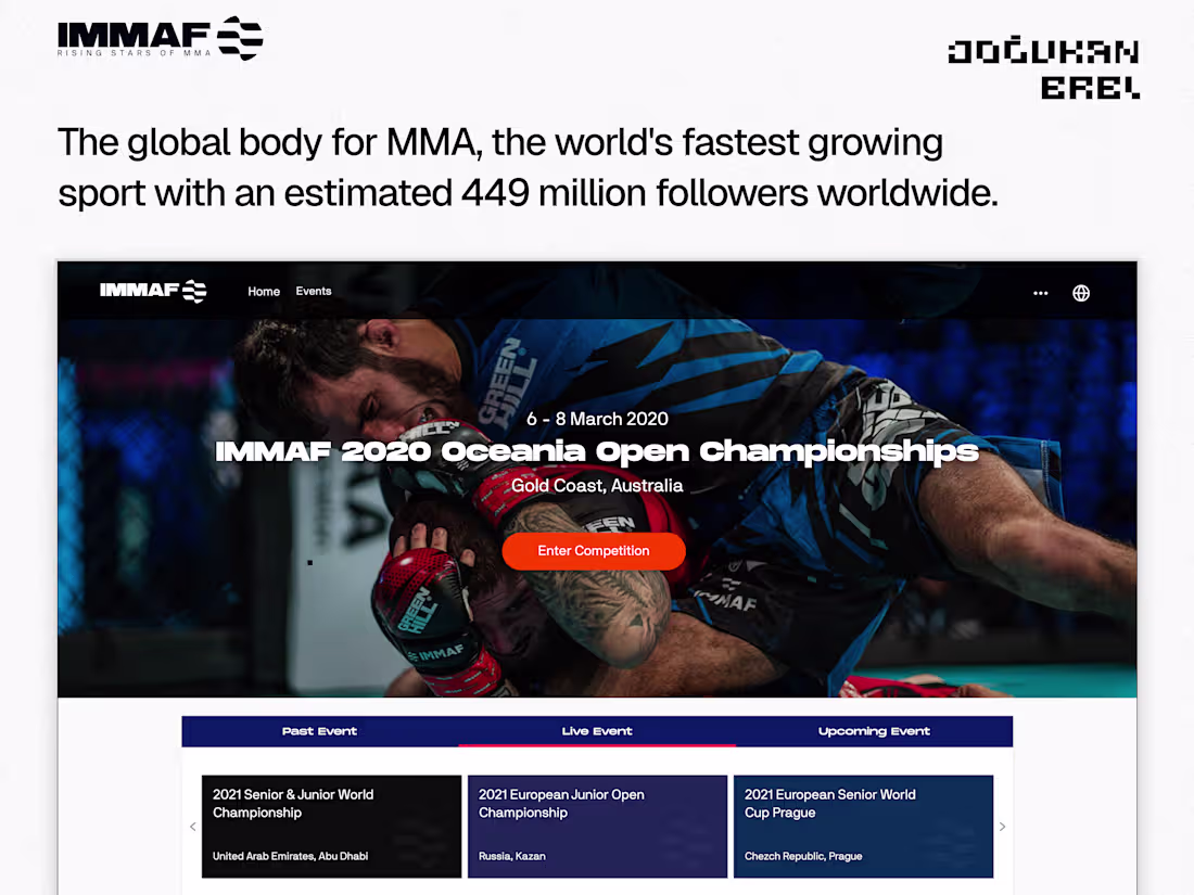 Cover image for International Mixed Martial Arts Federations (IMMAF)