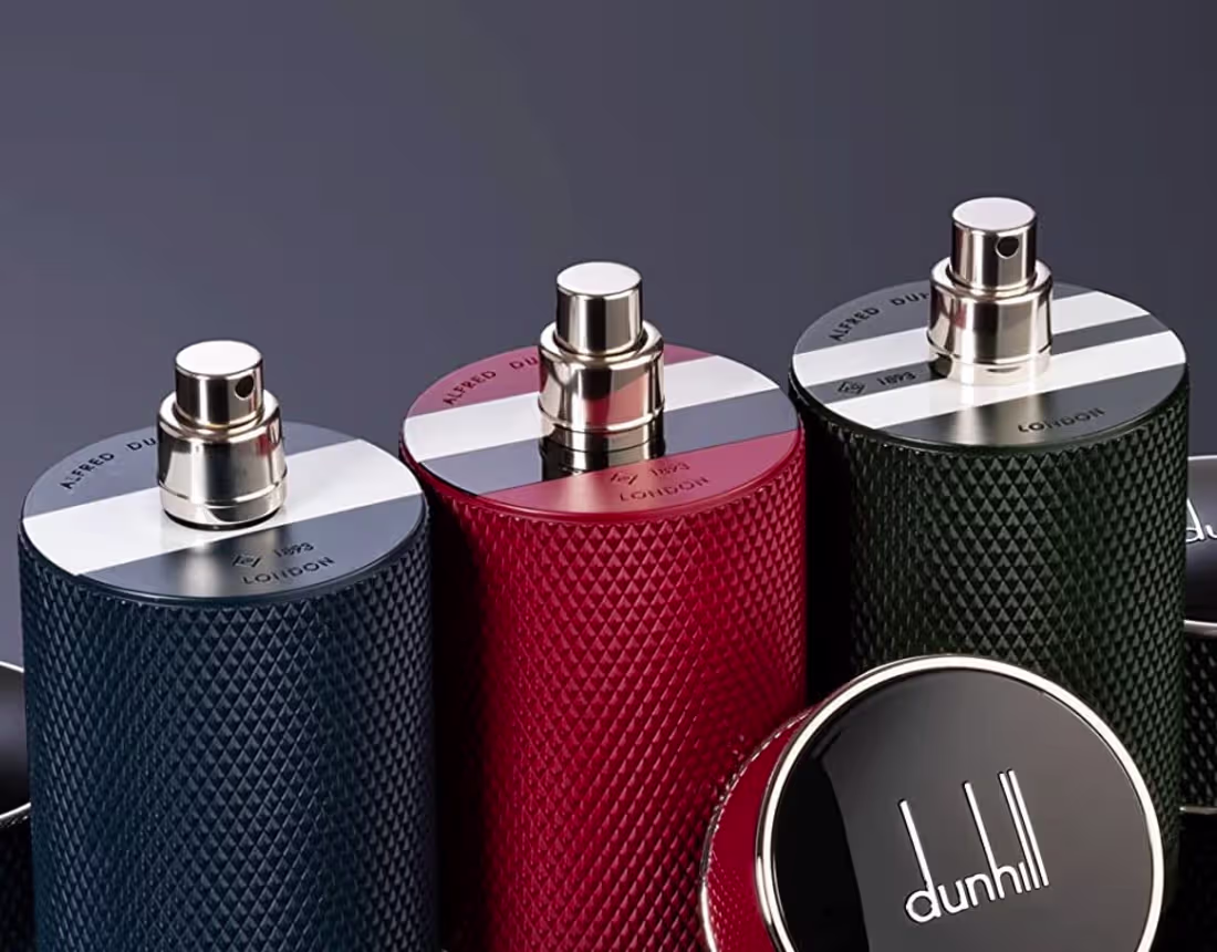 Cover image for Dunhill ICON Racing fragrance bottles