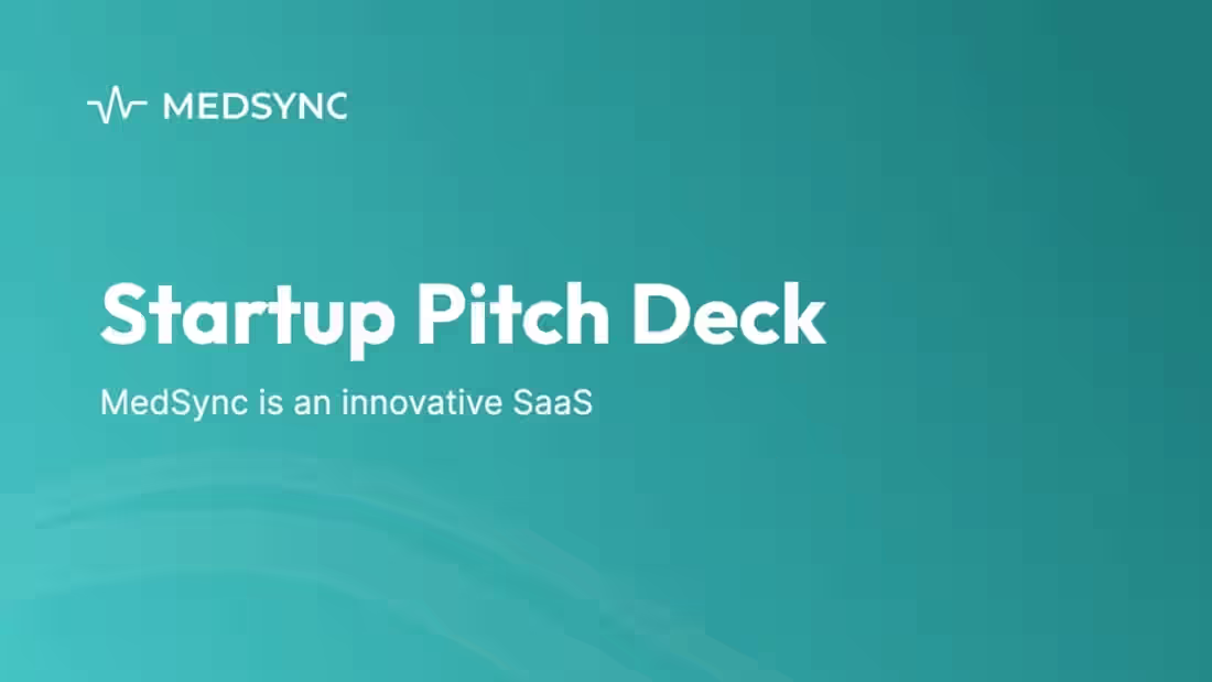 Cover image for Pitch Deck Design (Up to 15 Slides)