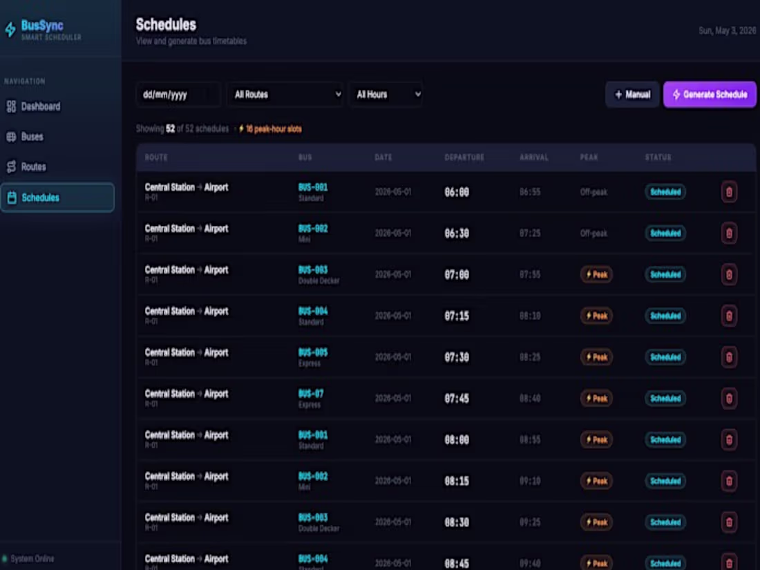 Cover image for Revolutionize Transit: Meet BusSync - Ultimate Scheduling Tool