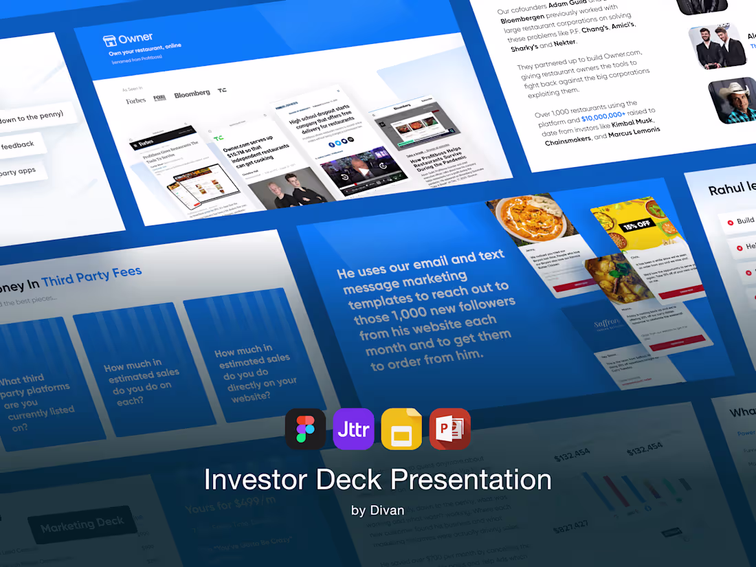 Cover image for Investor Presentation Design Service | Startup & VC Pitch Decks