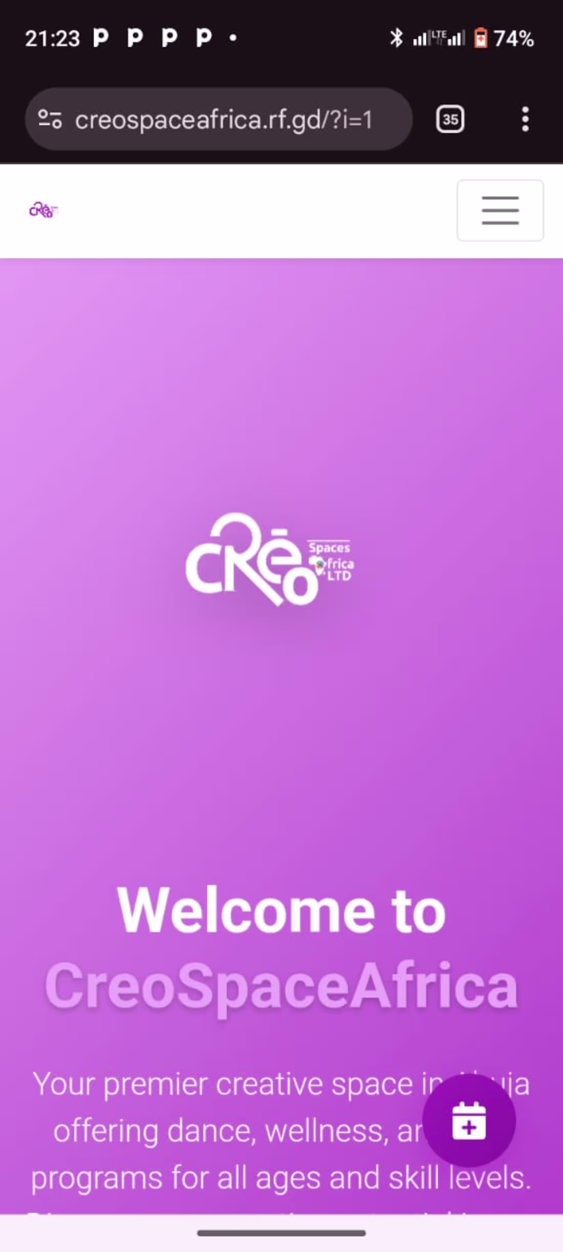 Cover image for a commissioned work for CREOSPACEAFRICA