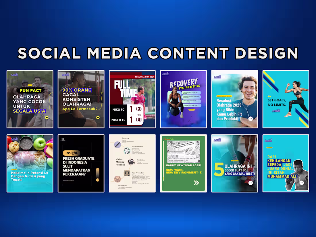 Cover image for SOCIAL MEDIA CONTENT DESIGN FOR YOUR BRAND!