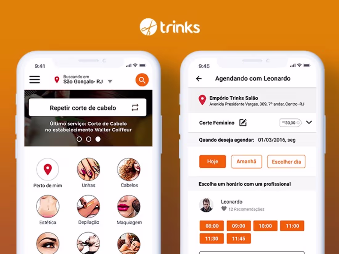 Cover image for Trinks App