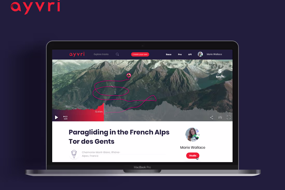 Cover image for Description hidden. Click to expand. AYVRI | Brand, UI/UX, Illustration—2018