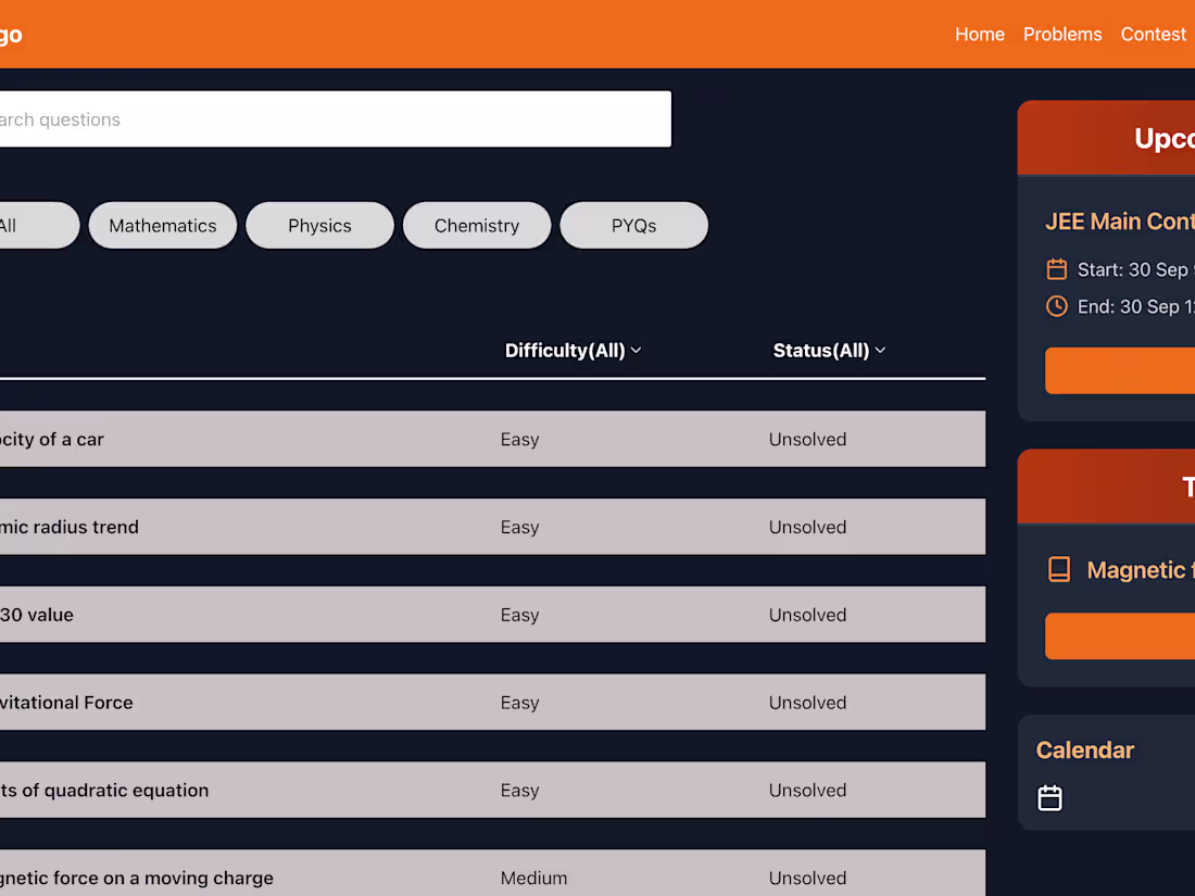 Cover image for for5-Jee-Preparation-Platform