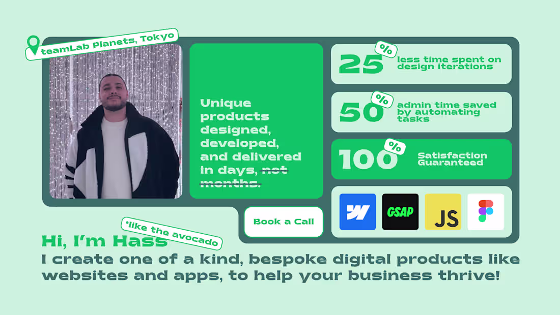 Cover image for Hass | Upcoming Portfolio