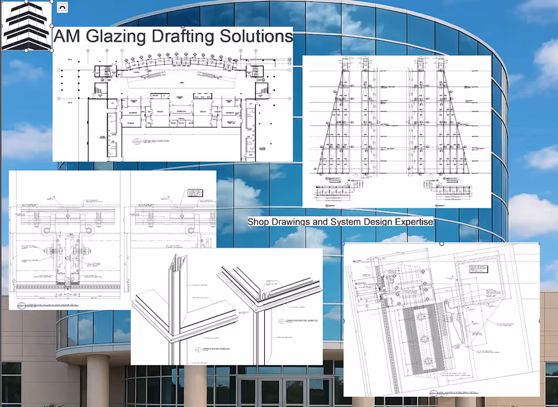 Cover image for Curtain Wall & Storefront Shop Drawings