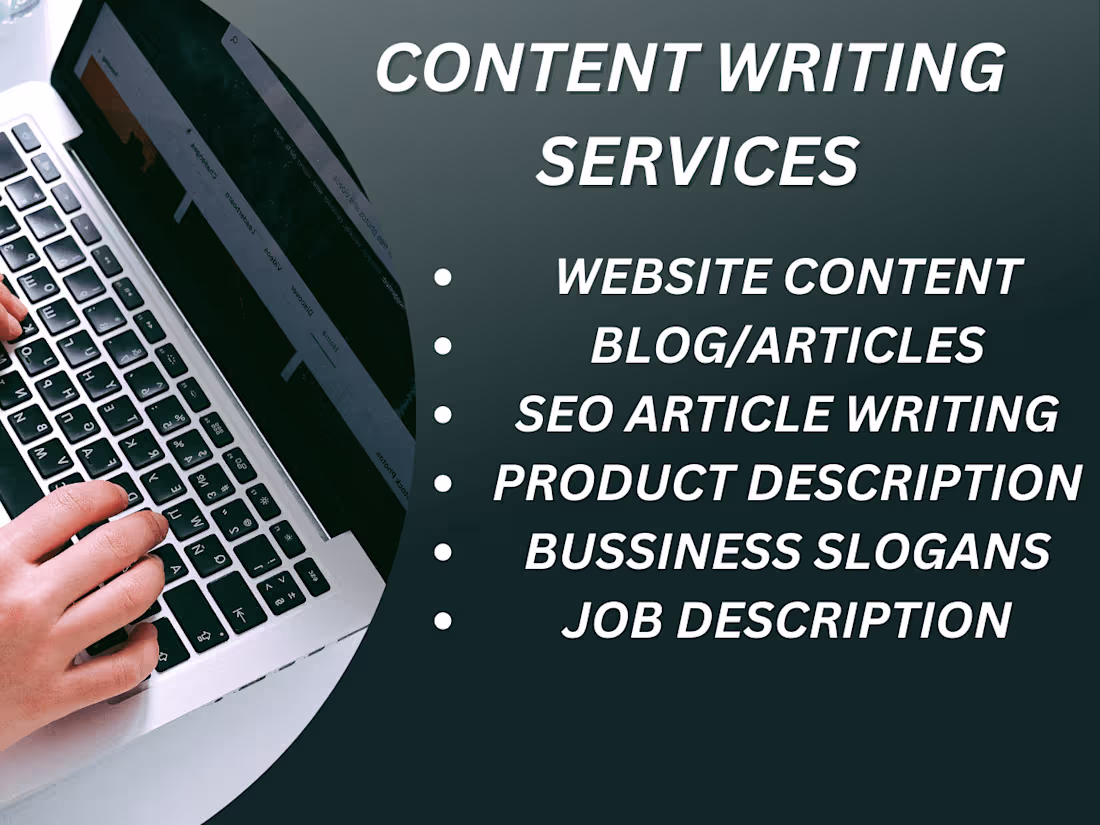 Cover image for Content Writing Service