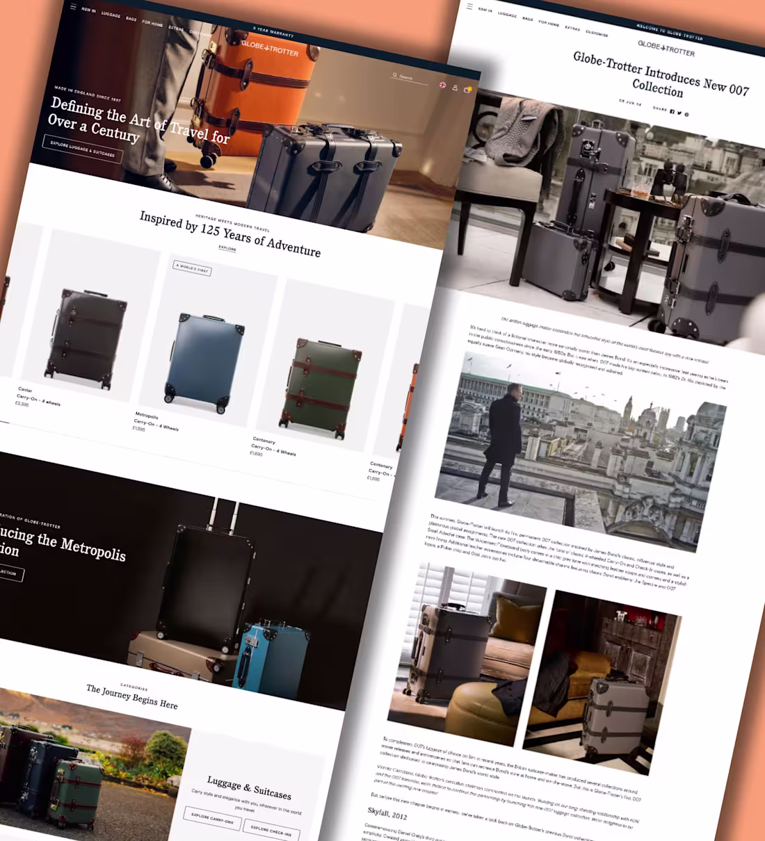 Cover image for Globe-Trotter Blog Migration to Shopify