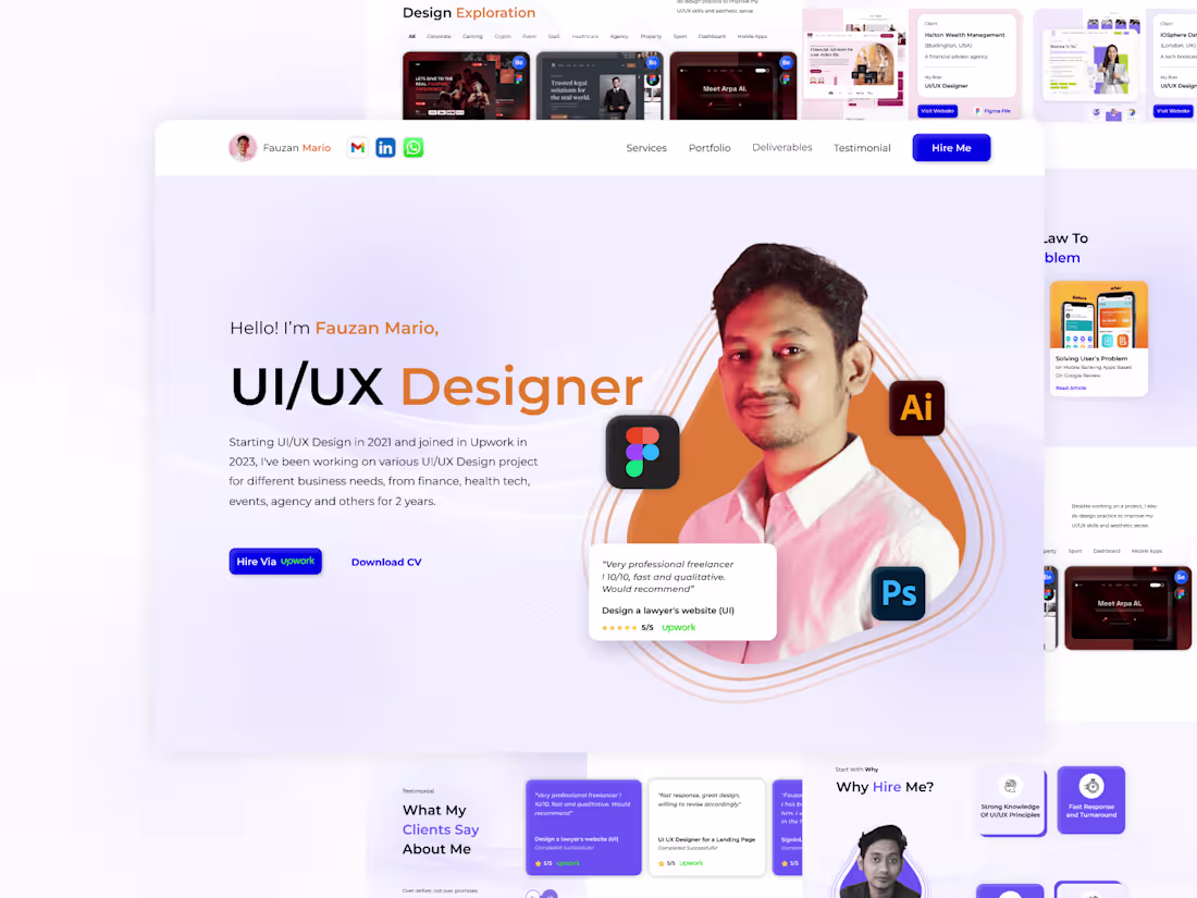 Cover image for I Will Design a Highly Conversion Web and Landing Page for you