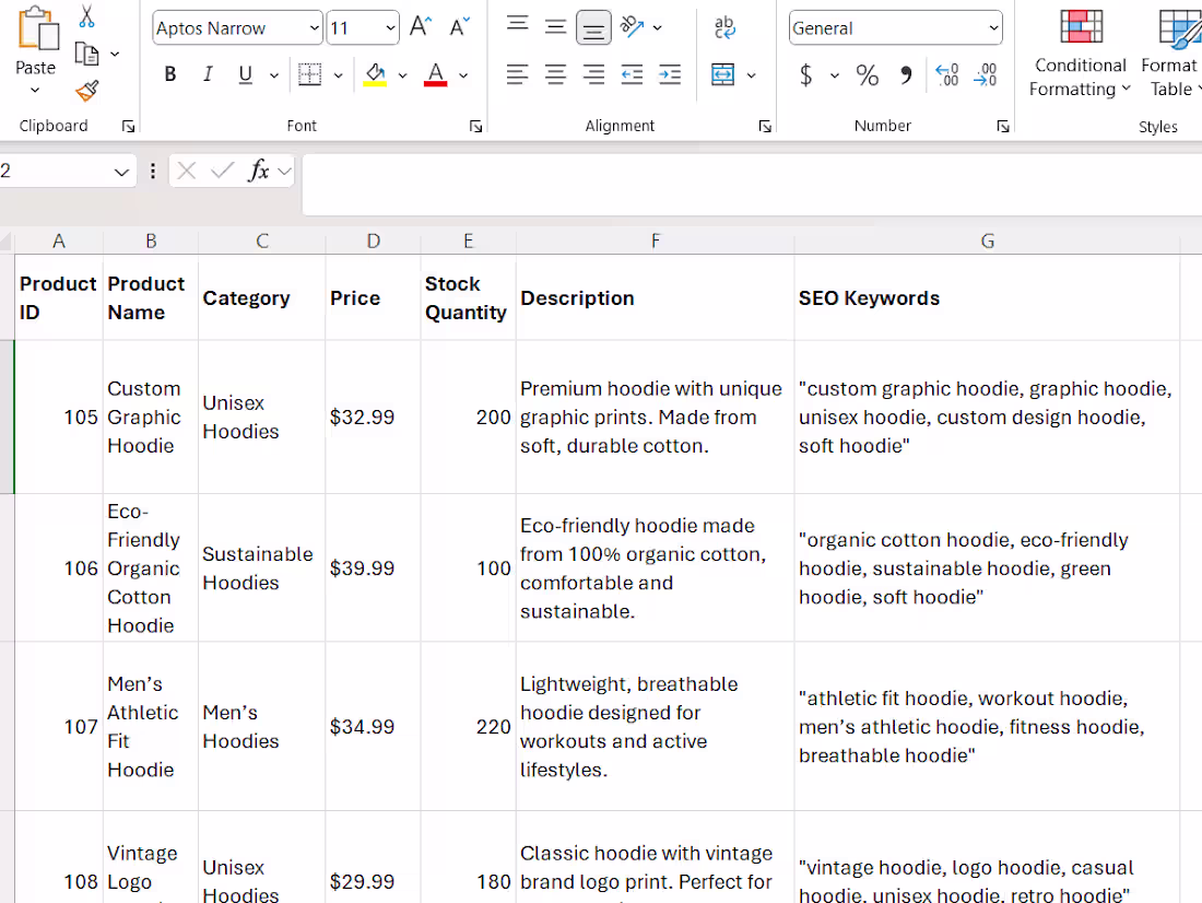 Cover image for E-commerce Product Listings and Shopify Integration 