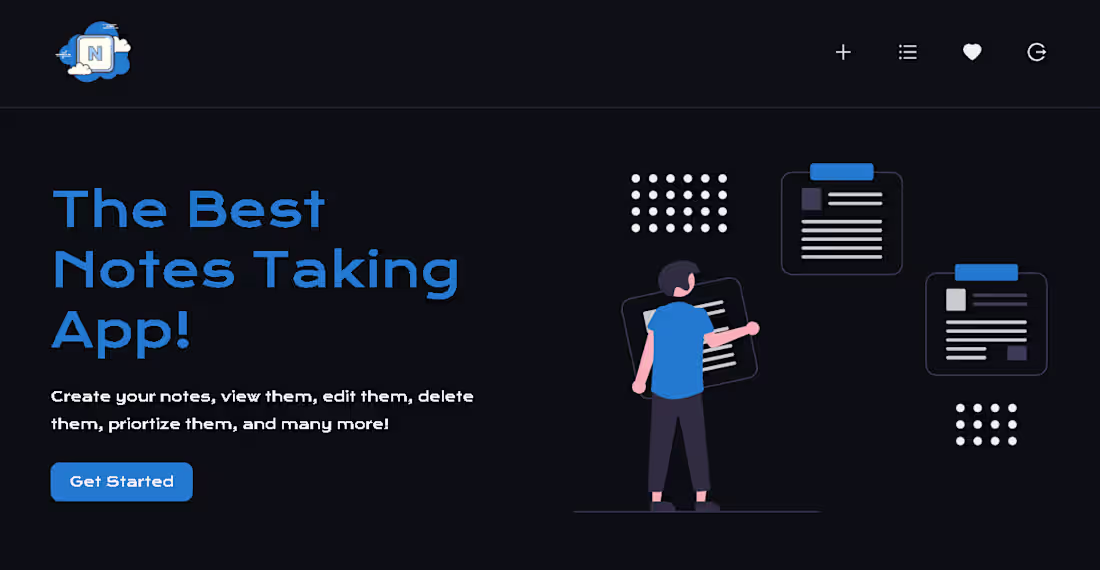 Cover image for Your Notes - Notes Taking Web App