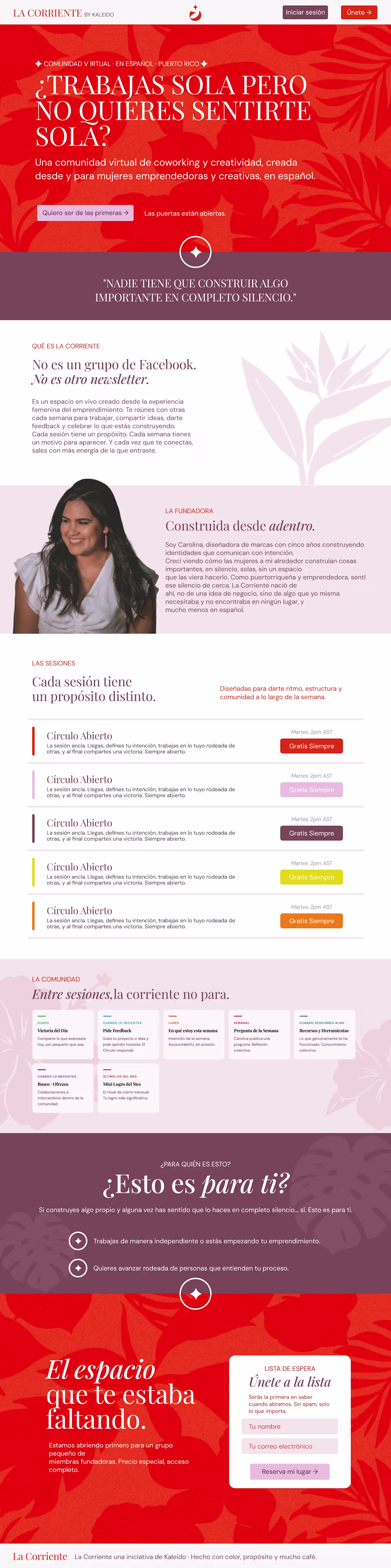 Cover image for La Corriente - "Nadie tiene