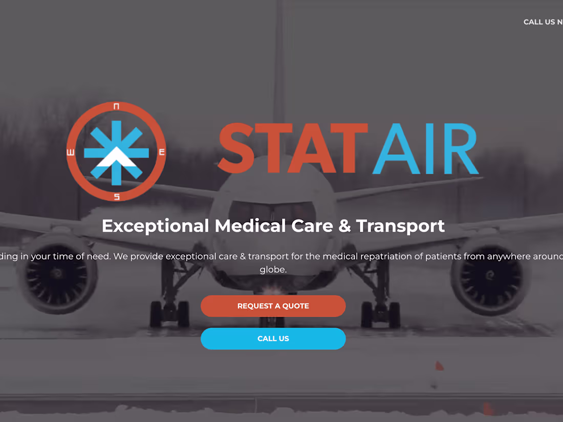 Cover image for Stat Air International - Air Ambulance