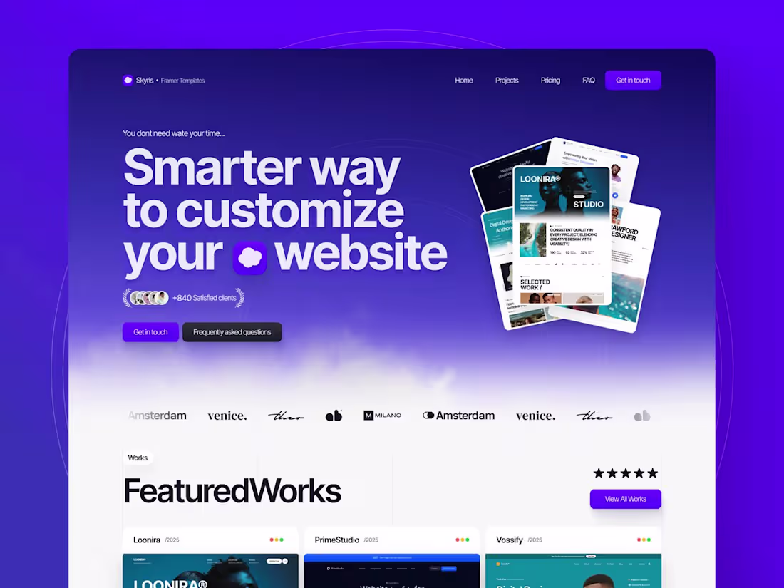 Cover image for Framer — Design & Development
