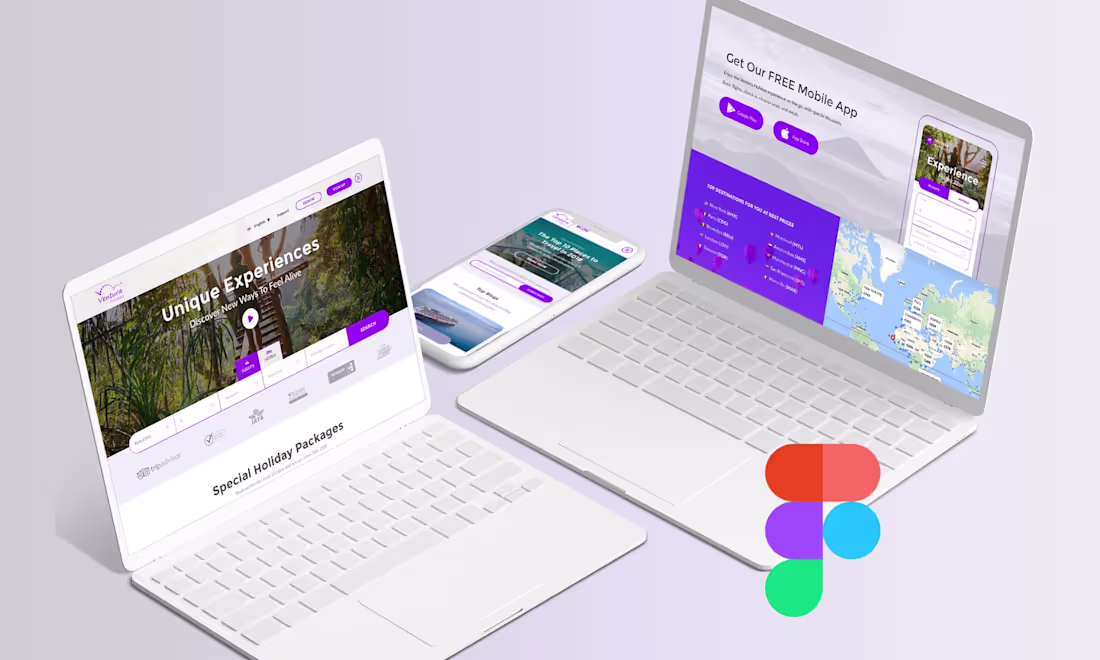 Cover image for UI and UX Design for Holidays website 