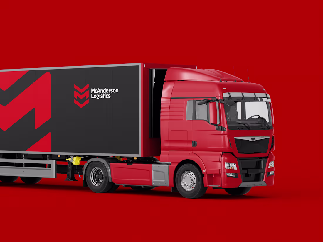 Cover image for McAnderson Logistics Brand Identity 