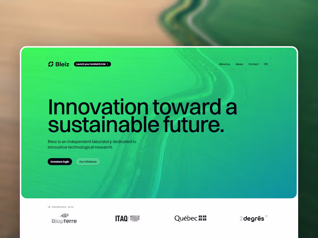 Cover image for Bleiz Microsite Development