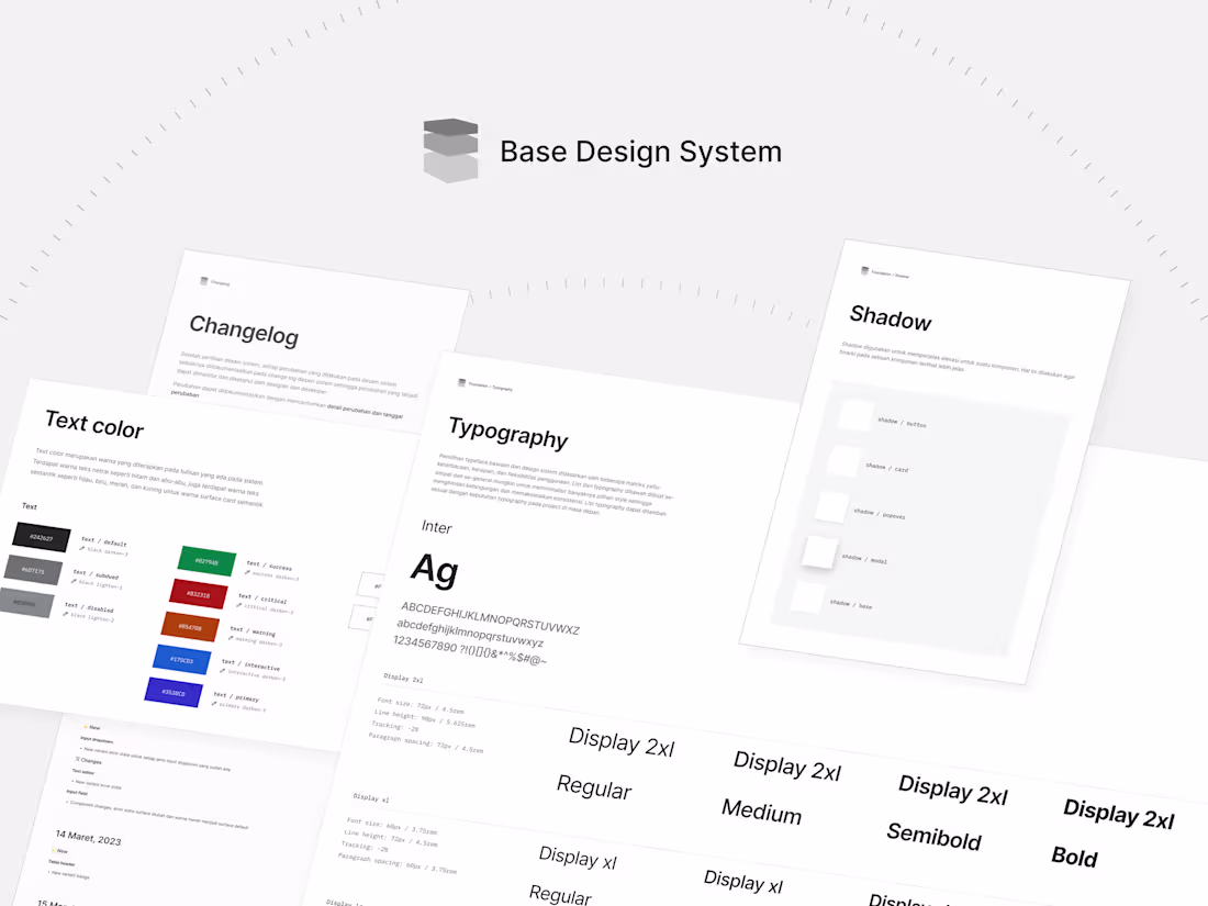 Cover image for Base Design System by Alfarel Zaki