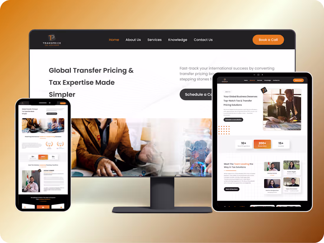 Cover image for Website UI/UX Design on Figma for Financial Services Company