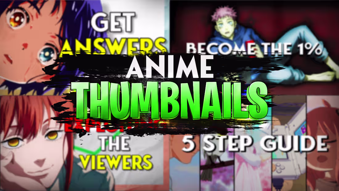 Cover image for YouTube Anime Thumbnails - Stand Out. Get Clicks. See Results.