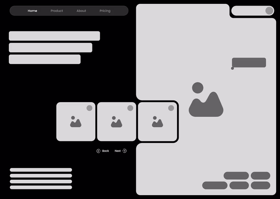 Cover image for Modern elegant chair product page UI crafted for a premium f...
