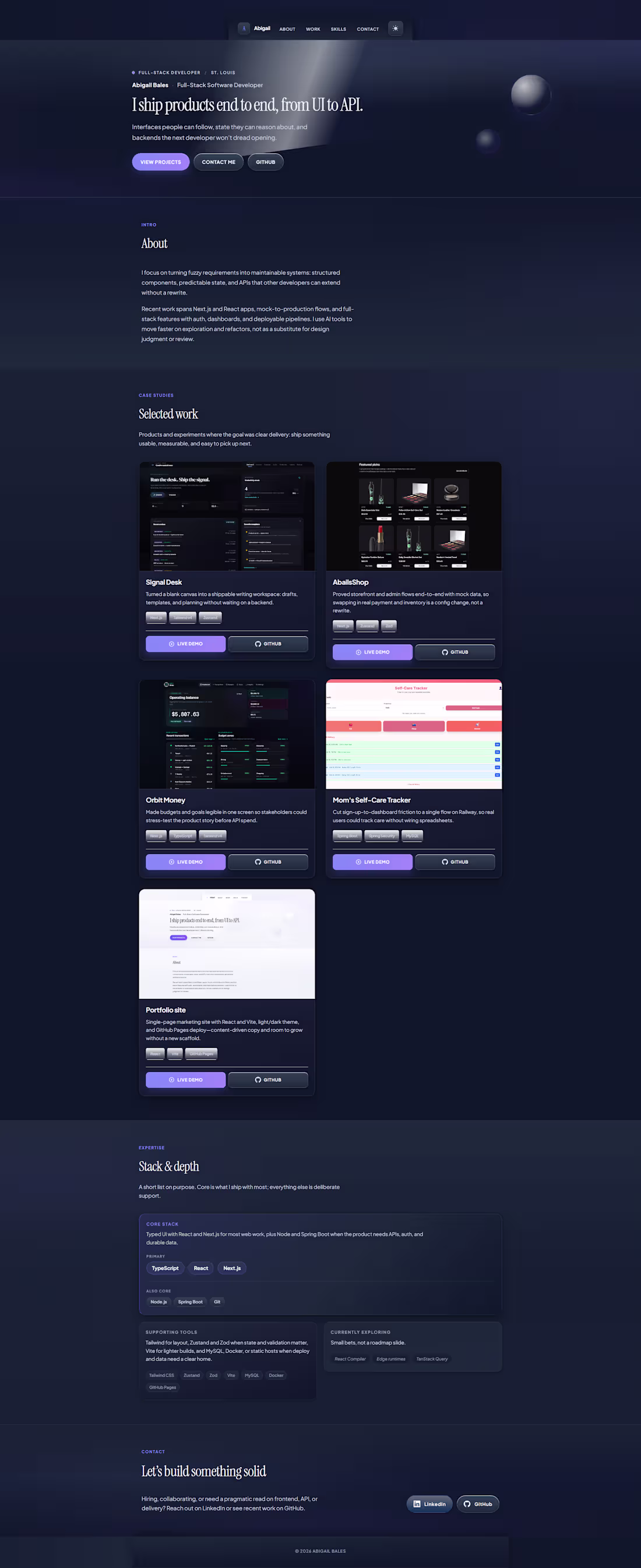Cover image for Full-Stack Website Development