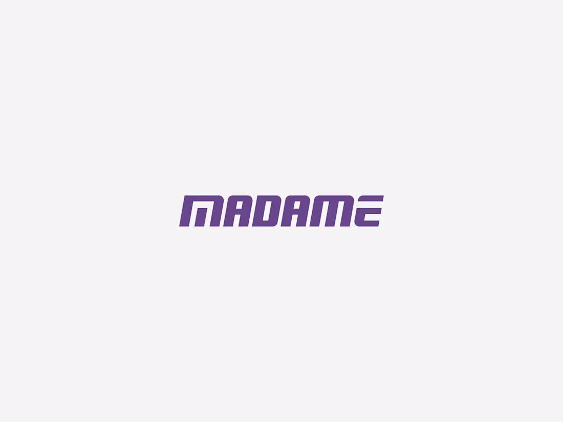 Cover image for madame brand logo