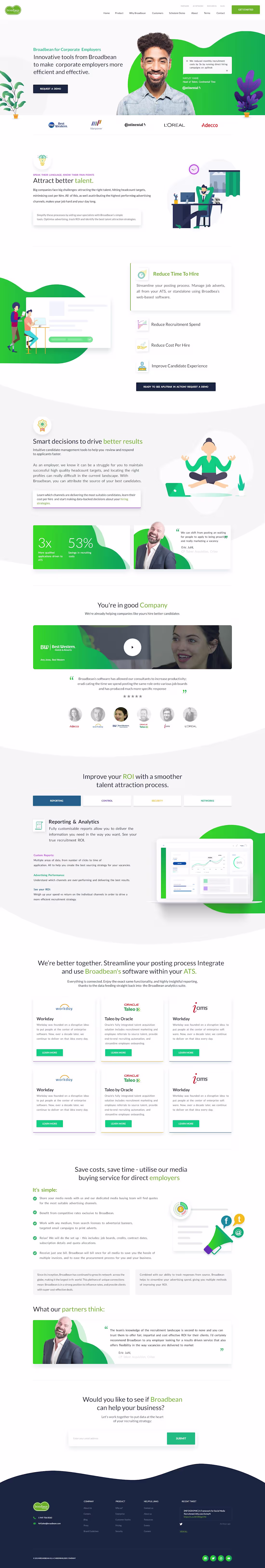 Cover image for Web design for a SaaS Company