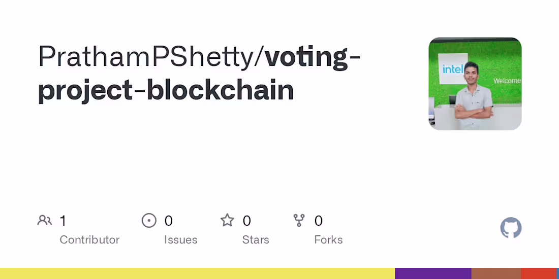 Cover image for Blockchain-Based Voting System Development