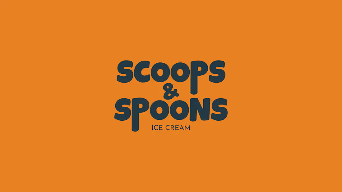 Cover image for Scoops & spoons ice cream packaging design :: Behance